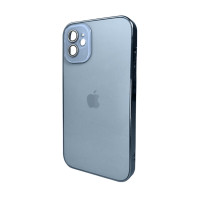 Чохол для смартфона AG Glass Sapphire Frame MagSafe Logo for Apple iPhone 12 Sierra Blue (Колір Sierra Blue), Атикул k46061 |  купить на VILKI.NET - фото № 1