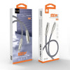 Кабель WUW-X201 Type-C to Type-C 100W 1m grey (Серыйм)- № 4