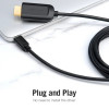 Кабель Vention Type-C to HDMI 4K 30Hz Cable 1M Black (CGUBF) - изображение 6