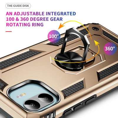 Чохол для смартфона Cosmic Robot Ring for Xiaomi Redmi A1/A2 Gold (RobotXA1Gold) - зображення 6