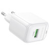 Мережевий зарядний пристрій BOROFONE BAS42A Potential single-port QC3.0 charger(EU) White (7068)- № 4