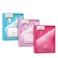 Бездротові навушники HOCO DES35 Dawn handbag BT headset Pink (Колір Розовый) - фото № 6