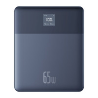 Зовнішній акумулятор Baseus Blade2 Fast-Charging Power Bank with Digital Display Intelligent Edition 12000mAh 65W Mariana Blue  (with Baseus Mini Whit (Цвет Mariana-Blue), Атикул k54784 |  купить на VILKI.NET - фото № 1