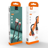 Кабель WUW-X203 USB Lightning 2,4А black (Цвет Черный) - фото № 6