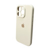 Чохол для смартфона Silicone Full Case AA Camera Protect for Apple iPhone 16 Pro Max 10,Stone (Stone)- № 4