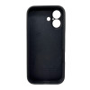 Чохол для смартфона Silicone Full Case AA Camera Protect for Apple iPhone 16 12,Dark Grey (Dark Grey)- № 3