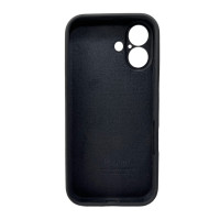 Чохол для смартфона Silicone Full Case AA Camera Protect for Apple iPhone 16 12,Dark Grey (Колір Dark Grey) - фото № 3