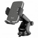 Автотримач для телефона HOCO CA95 Polaris push-type telescopic suction cup car holder Black