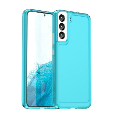 Чохол для смартфона Cosmic Clear Color 2 mm for Samsung Galaxy S23 Transparent Blue (ClearColorS23TrBlue) - зображення 1
