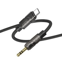 Перехідник BOROFONE BL22 Dignity digital audio conversion cable Type-C Black (Колір 7073) - фото № 3