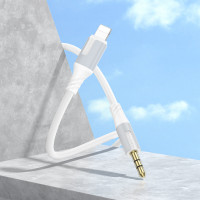 Аудіокабель BOROFONE BL19 Creator digital audio conversion cable iP White (Цвет Белый) - фото № 3