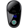 АЗП з FM-модулятор Baseus S-06 Car Bluetooth MP3 Player Black - зображення 3