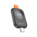 Бездротовий зарядний пристрій BOROFONE BQ25A Wireless charger for iWatch metal Gray