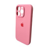 Чохол для смартфона Silicone Full Case AA Camera Protect for Apple iPhone 16 Pro 6,Light Pink (Light-Pink)- № 4