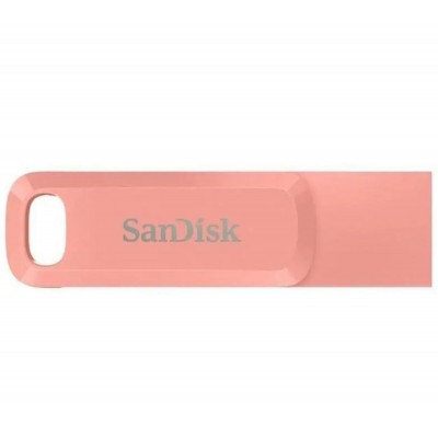 Flash SanDisk USB 3.1 Ultra Dual Go Type-C 128Gb (150 Mb/s) Peach - изображение 4