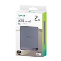 Портативний SSD Apacer AS724 1TB USB 3.2 Gen.2 Type-C Read/Write 500MB/s Mauve (Цвет Ліловий) - фото № 2