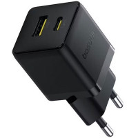 Мережевий зарядний пристрій Baseus Palm Fast Charger C+U 30W EU Cluster Black (Цвет Black) - фото № 3