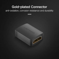 Адаптер UGREEN HDMI Female to Female Adapter (Black)(UGR-20107) (Цвет Black) - фото № 7
