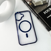 Чохол для смартфона Cosmic Acrilyc Colorful Mag for Apple iPhone 16 Blue (Цвет Синий) - фото № 4