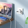 Кабель BOROFONE BX83 iP Famous silicone charging data cable White (Білий)- № 4