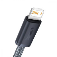 Кабель Baseus Dynamic Series Fast Charging Data Cable USB to iP 2.4A 1m Slate Gray (Цвет Slate Gray) - фото № 2