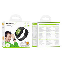Смарт-годинник HOCO Y104 4G children phone-watch Black (Цвет 7073) - фото № 2
