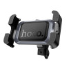 Автотримач для телефона HOCO H82 Vista bicycle Motorcycle Universal holder Black Metal Gray (Black Metal Gray) Hoco - № 1