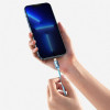 Кабель Baseus Crystal Shine Series Fast Charging Data Cable Type-C to iP 20W 1.2m Sky Blue - № 7