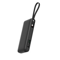 Зовнішній акумулятор ACEFAST M22 PD130W power bank with cable 20000mAh Black (Колір 7073) - фото № 5