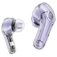 Бездротові навушники ACEFAST T8 Crystal color (2) bluetooth earbuds Alfalfa Purple (Колір Alfalfa Purple) - фото № 2