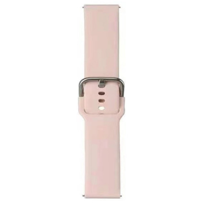 Ремінець для годинника Universal Buckle Solid 22mm Pink - зображення 1