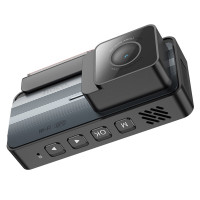 Відеореєстратор HOCO DV11 driving recorder 2K display GPS Silvery Gray (Цвет Silvery Gray) - фото № 5