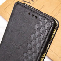 Чохол-книжка для смартфона Rubic Leather for Samsung Galaxy A35 Black (Колір 7073) - фото № 4