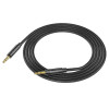 Аудiокабель HOCO UPA19 AUX audio cable (L=2M) Black (7073)- № 3
