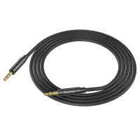 Аудiокабель HOCO UPA19 AUX audio cable (L=2M) Black (Колір 7073) - фото № 3