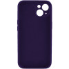 Чохол для смартфона Silicone Full Case AA Camera Protect for Apple iPhone 14 59,Berry Purple (Berry Purple)- № 2