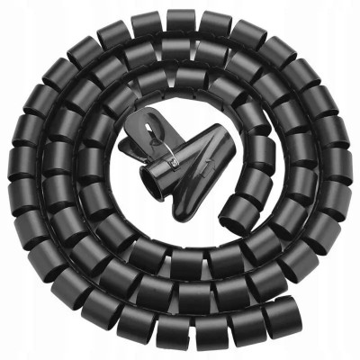 Органайзер для кабелів UGREEN LP121 Protection Tube DIA 25mm 3m (Black)(UGR-30819) - зображення 1