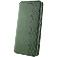 Чохол-книжка для смартфона Rubic Leather for Samsung Galaxy A35 Green (Колір 30801) - фото № 2