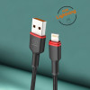 Кабель WUW-X203 USB Lightning 2,4А black (Черный)- № 2