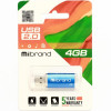 Flash Mibrand USB 2.0 Cougar 4Gb Blue - зображення 2
