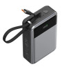 Зовнішній акумулятор ACEFAST M21 PD65W power bank with cable 20000mAh Black (7073)- № 3