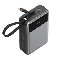 Зовнішній акумулятор ACEFAST M21 PD65W power bank with cable 20000mAh Black (Цвет 7073) - фото № 3