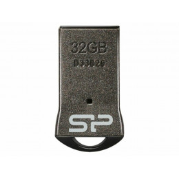 Flash SiliconPower USB 2.0 Touch T01 32Gb Black metal
