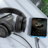 Аудiокабель HOCO UPA22 iP silicone digital audio conversion cable Black (7073)- № 4