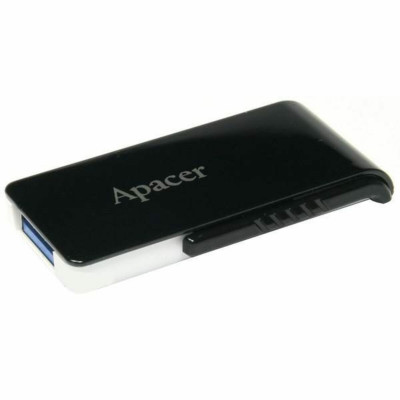 Flash Apacer USB 3.1 AH350 32Gb black (AP32GAH350B-1) - зображення 1
