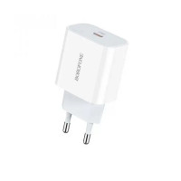 Мережевий зарядний пристрій BOROFONE BA38A Plus Speedy PD20W White (Цвет 7068) - фото № 2