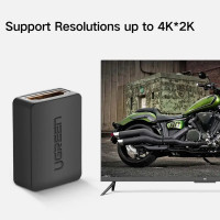 Адаптер UGREEN HDMI Female to Female Adapter (Black)(UGR-20107) (Цвет Black) - фото № 4
