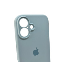 Чохол для смартфона Silicone Full Case AA Camera Protect for Apple iPhone 16 27,Mist Blue (Колір Mist Blue) - фото № 6