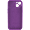 Чохол для смартфона Silicone Full Case AA Camera Protect for Apple iPhone 15 19,Purple (30808)- № 2
