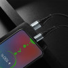 Кабель HOCO X38 Cool Charging data cable for Micro Black (7073)- № 4